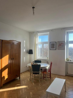 Beautiful flat overlooking a great park